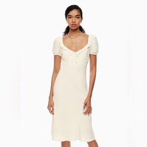 Aritzia Sunday Best Letti Dress, Whisper White